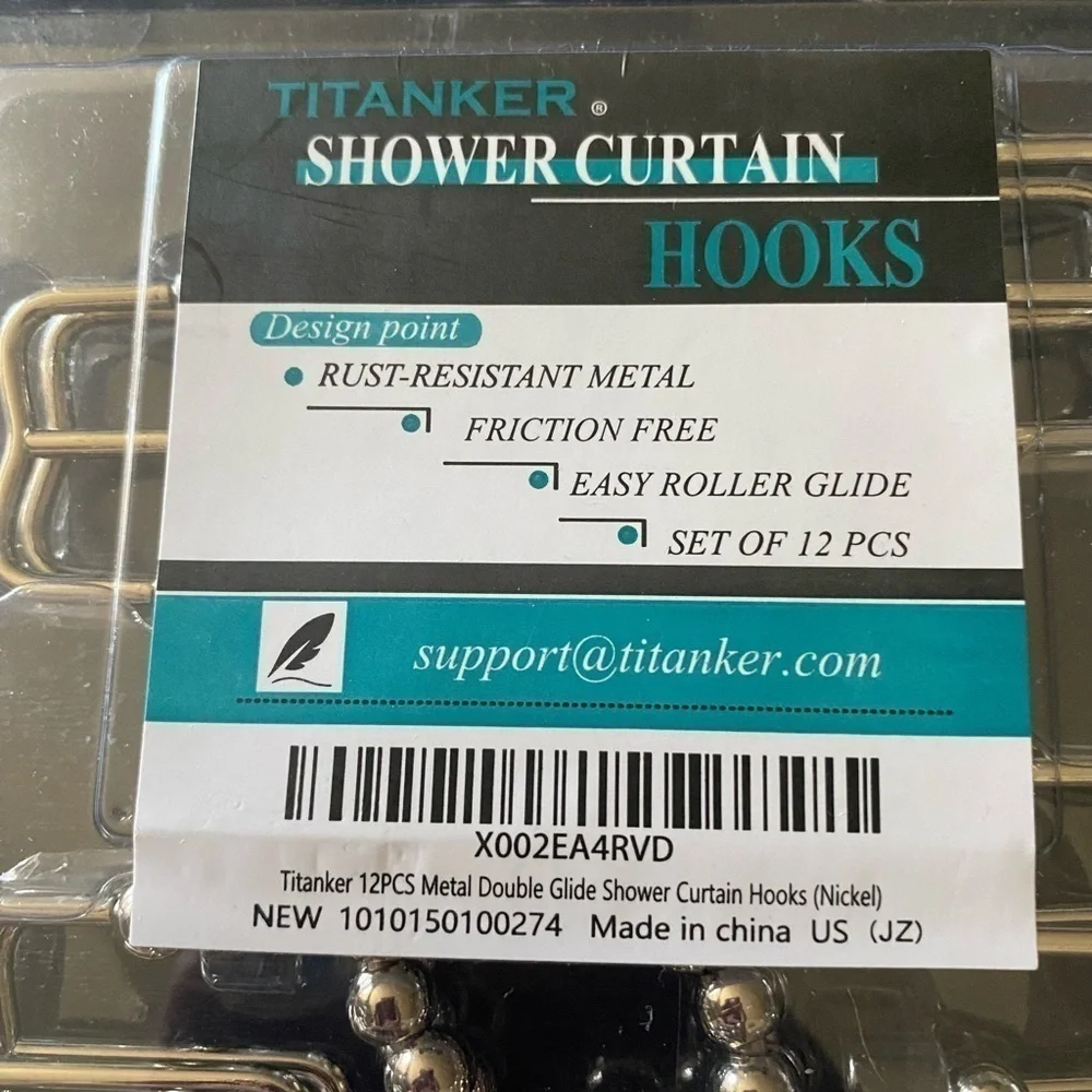 NWT-LUSH DECOR-SHOWER CURTAIN BUNDLE